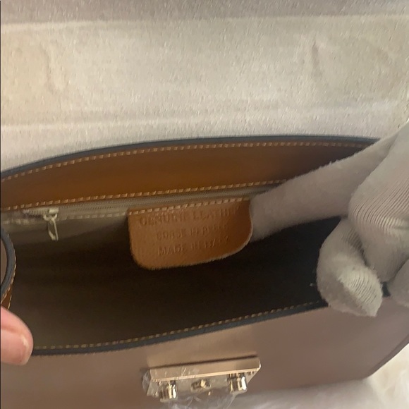 Deuce peches leather hand bag - Picture 5 of 8